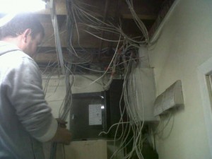 Cat5 Installation During