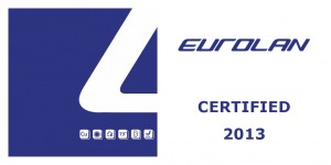 eurolan certified data cable installer logo