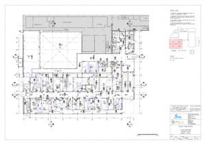 Diagram of data network layout